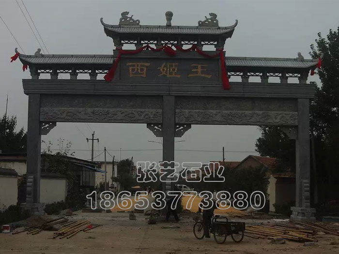 石雕牌坊建设的意义？ 