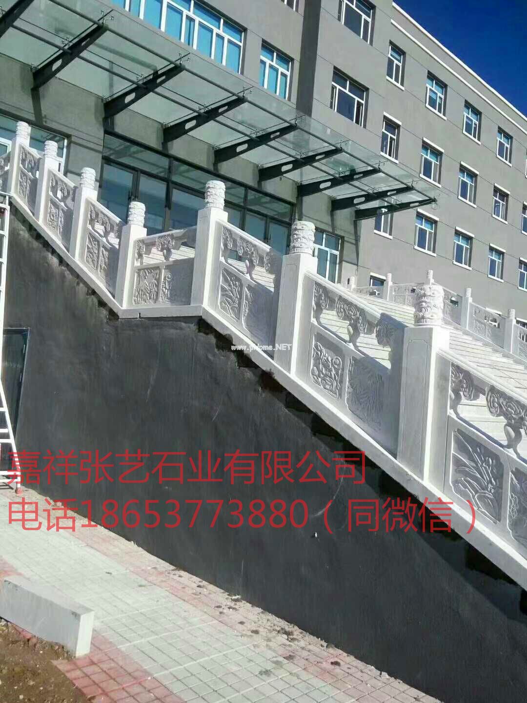 楼梯石栏杆 