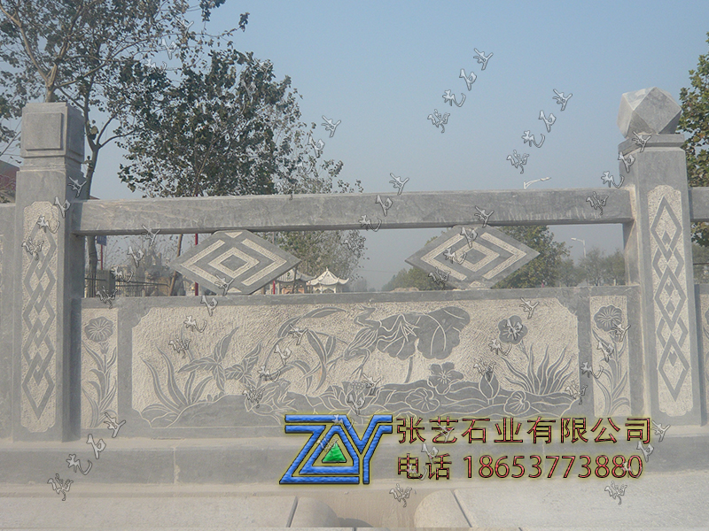 石栏杆 