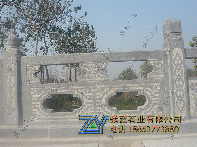 石栏杆 