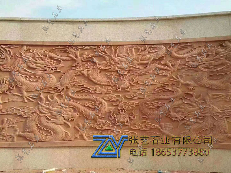 石雕壁画 