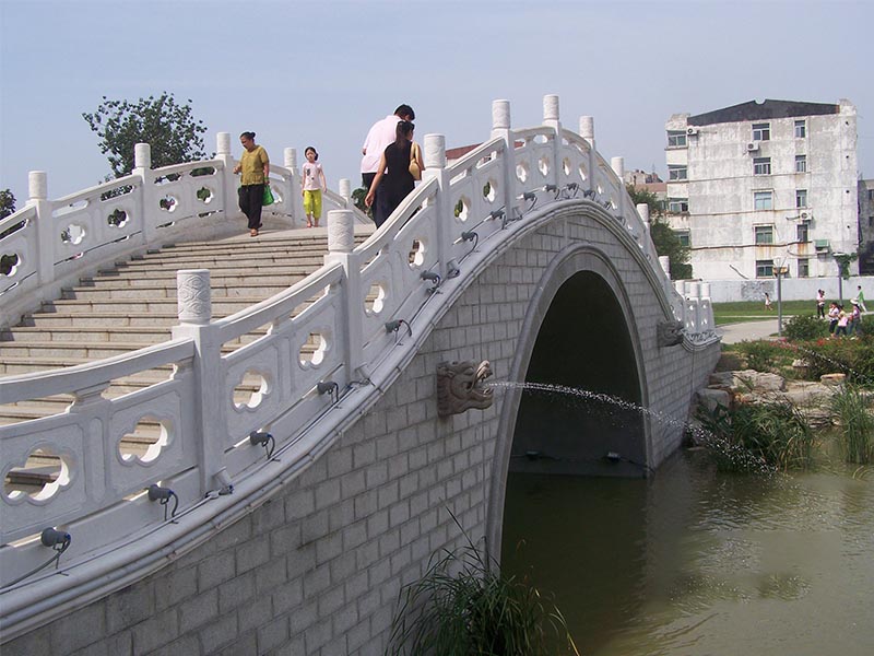 花岗岩石栏杆 