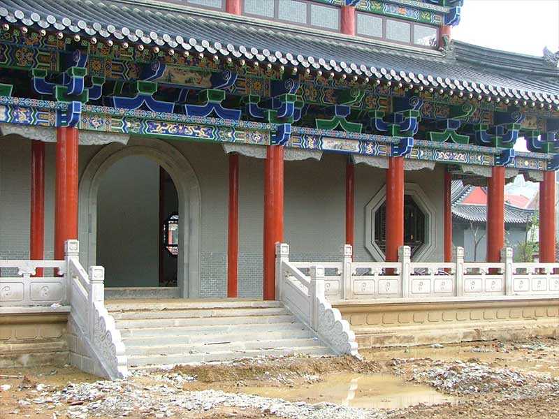 石栏杆 