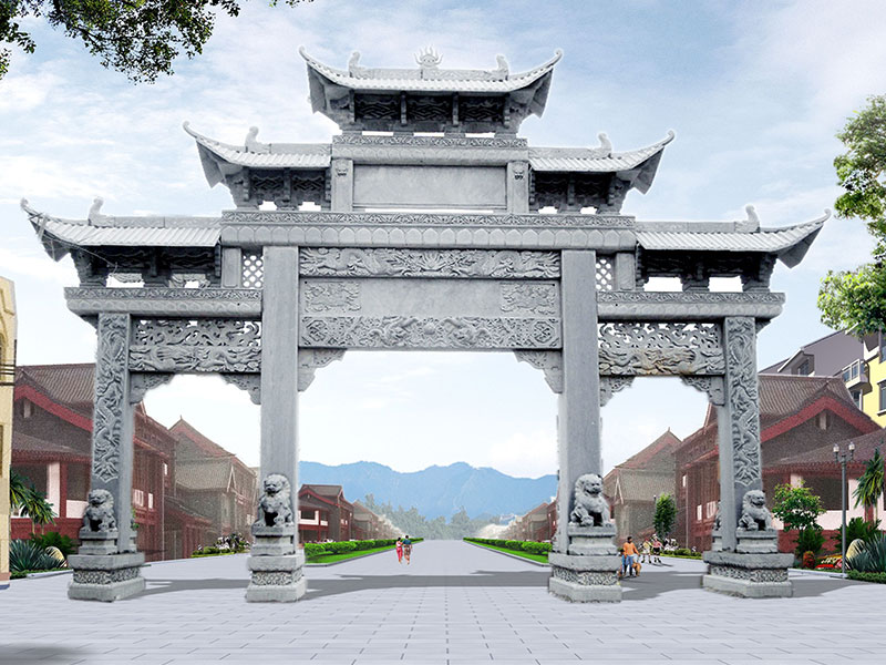 石头牌坊 石头牌坊
