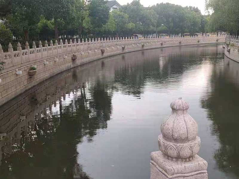 花岗岩石头栏杆 花岗岩石头栏杆