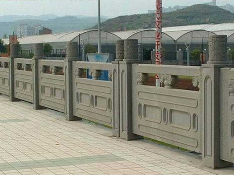 河道石头栏杆 河道石头栏杆