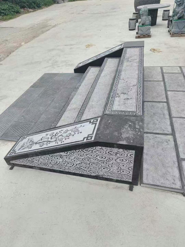 青石台阶石踏步石